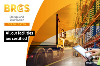 BRCGS - All our facilities are certified